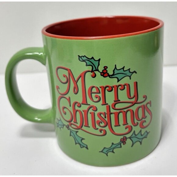 Charlie Brown’s Merry Christmas Large Coffee Mug – Bioworld Festive Holiday Cup - Picture 3 of 10